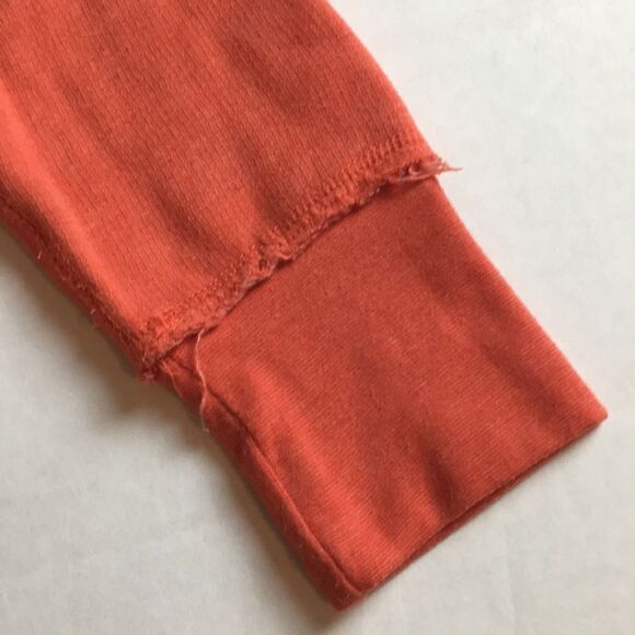 U.S. Apparel Raglan Raw Edge lightweight Sweatshirt Sz Medium - Picture 10 of 13